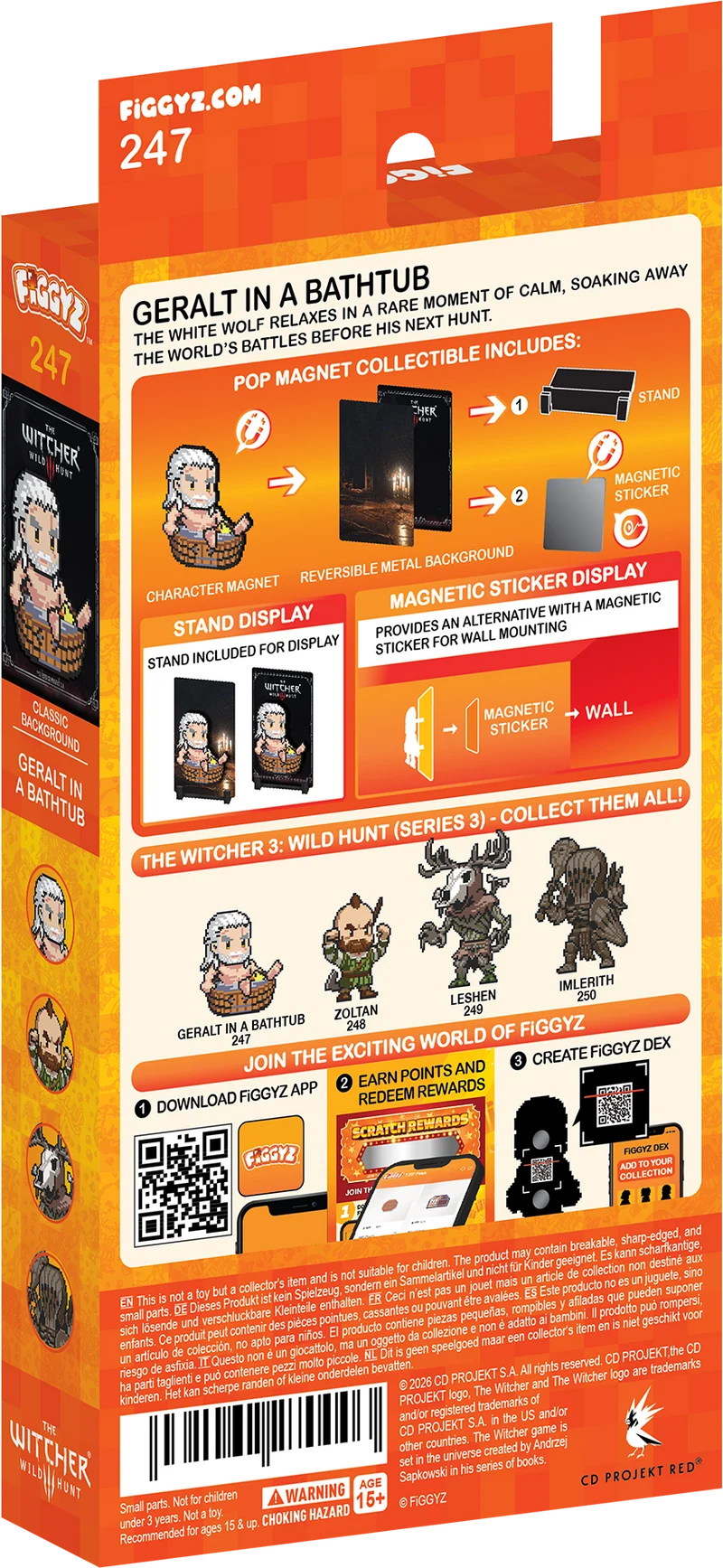 Geralt in a Bathtub #247 Figgyz
